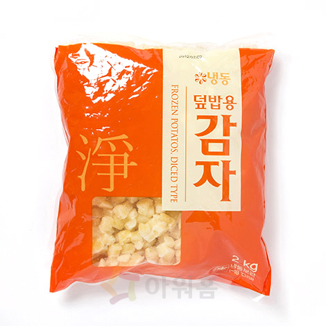 감자 행복한맛남(냉동) PK.(깍뚝_덮밥용_2kg_중국)