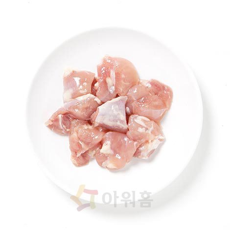 (닭고기)닭다리살 체리부로(냉장) KG(껍질(무)/깍뚝2*2*1cm_국내산)