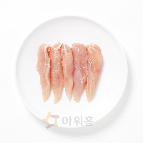 (닭고기)닭가슴살 체리부로(냉장) KG(껍질(무)/채썰기1*1*5cm_국내산)
