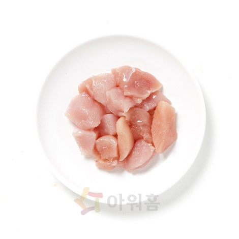(닭고기)닭가슴살 체리부로(냉장_1등급) KG(껍질(무)/깍뚝2*2*1cm_국내산)