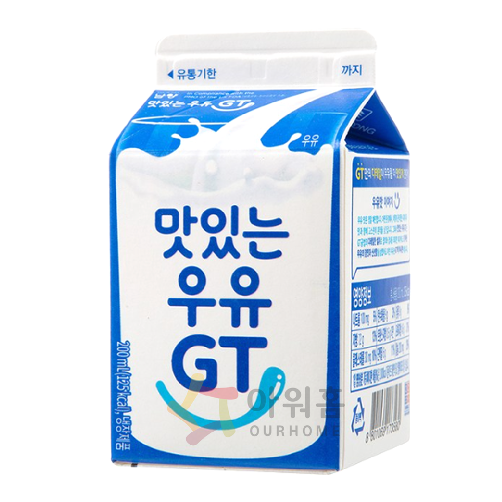 맛있는우유GT(흰우유) 남양 EA(200㎖)