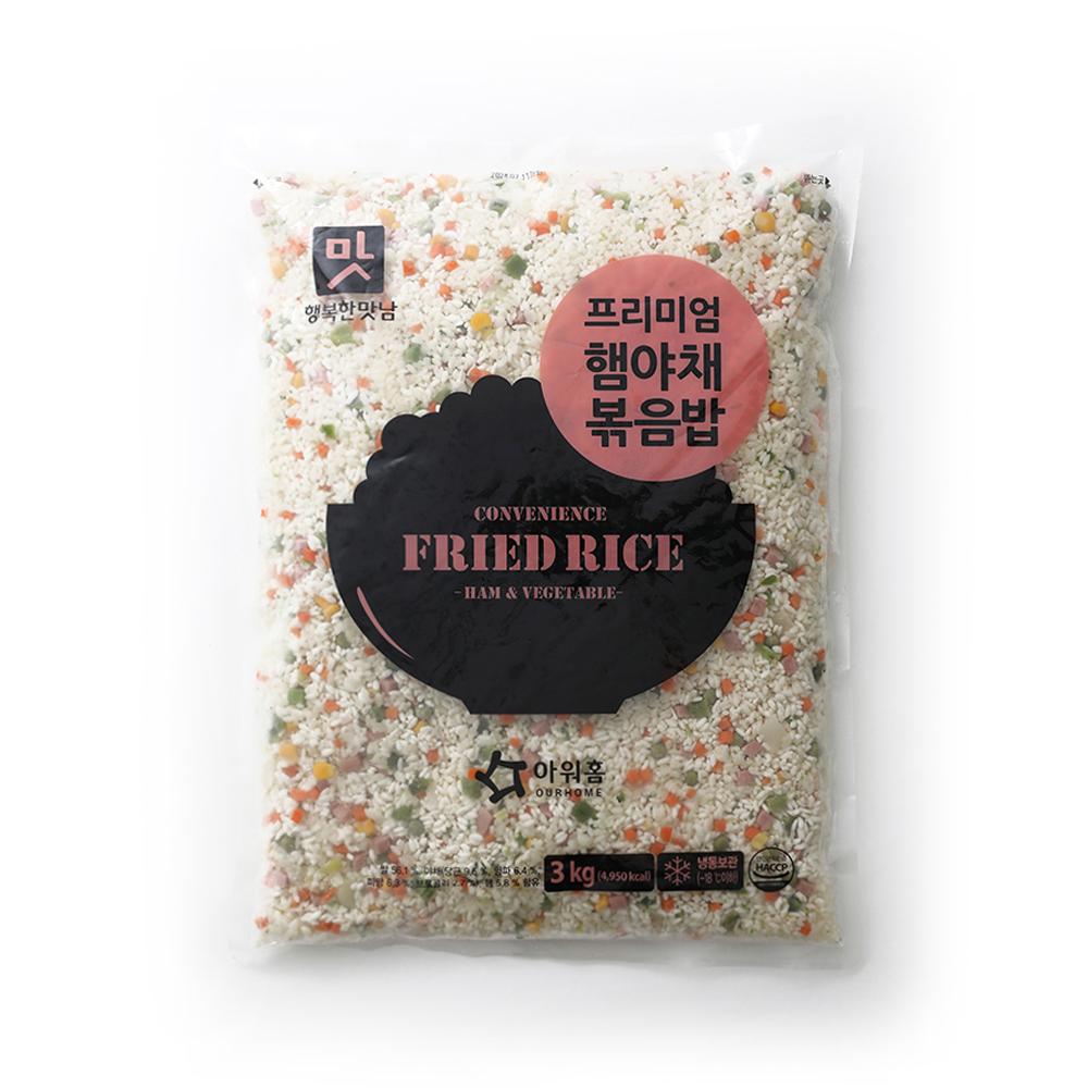 프리미엄햄야채볶음밥 행복한맛남(수입쌀)(3kg*4ea) BOX