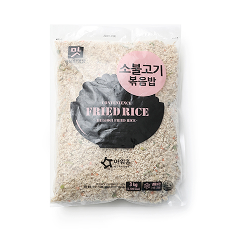 소불고기볶음밥 행복한맛남(수입쌀)EA(3kg*1ea) EA